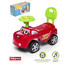 Каталка детская Babycare Dreamcar музыкальный руль, цвет красный