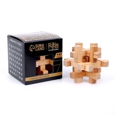 Головоломка деревянная Puzzle Игры разума, Сложный крест, 544521