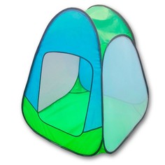 Детская игровая Палатка Belon Радужный домик 75х75х90, салатовый, голубой