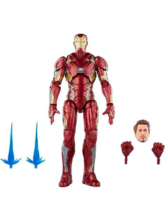 Фигурка Железный человек в броне Mark 46 Iron Man подвижная с аксессуарами 16,5 см Hasbro