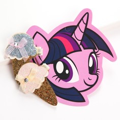 Набор заколок для волос "Пироженка. Искорка", 2 шт, My Little Pony Hasbro