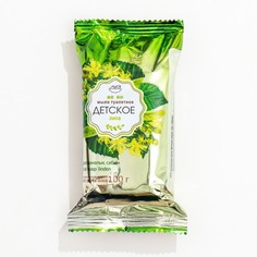 Мыло туалетное Детское Липа, упакованное, 100 г ММЗ