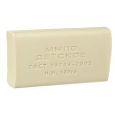 Мыло туалетное без обертки Детское, 100 г(80 шт.) ММК