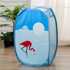 Корзина для игрушек «Фламинго» No Brand