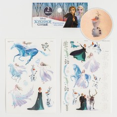 Набор детских татуировок переводок Анна и Эльза Холодное сердце Disney
