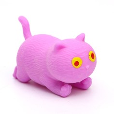 Мялка «Котик» с пастой, цвета МИКС(12 шт.) No Brand