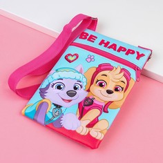 Paw Patrol Сумочка детская "Be Happy", Щенячий патруль, 11х16 см