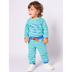 Брюки детские КотМарКот 525162483 бирюзовый 74