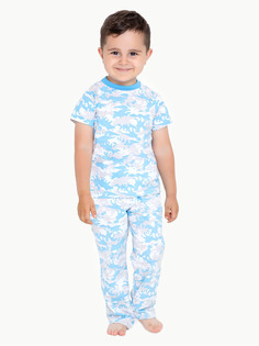 Пижама детская КотМарКот 2850617, голубой, 128