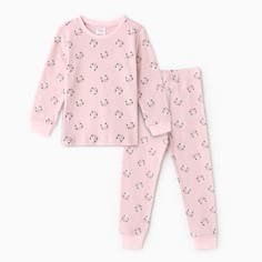 Пижама детская LINAS BABY Линас, розовый, 110