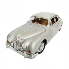 Jaguar Mark II коллекционная модель автомобиля Bburago масштаб 1:18 18-12009 silver