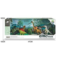 Игровой набор Наша игрушка Набор фигурок Динозавры, 9 предм, коробка 201055342