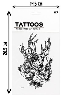Татуировка-наклейка Рыжий кот Современное искусство-3 ТА2412РК