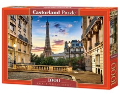 Пазлы Castorland Puzzle-1000 Прогулка по Парижу на закате C104925