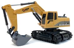 Радиоуправляемый экскаватор Zhorya 1:24, подвижный металлический ковш 110554