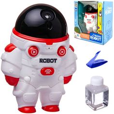 Робот пускающий мыльные пузыри Zhorya Bubble Robot