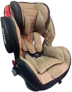 Автокресло Kenga Bh12312 Isofix цв.коричневый гр.1/2/3