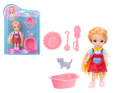 Кукла Girls Club 14 см, с аксессуарами, ручки и ножки у куклы шарнирные IT108580