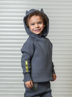 Худи детское КотМарКот 864462625, серый, 104