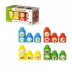 Конструктор Stellar Колобок 12 дет,коробка 03023 Стеллар