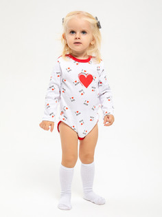 Боди детское КотМарКот 9190969, белый, 56