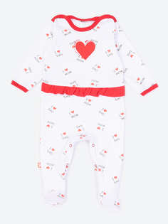 Комбинезон детский КотМарКот 6340969 цв. белый р. 62