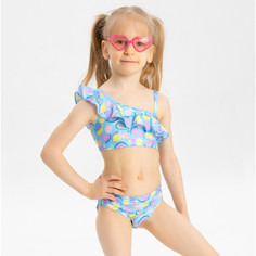 Купальник раздельный детский КотМарКот 3491977 голубой 116