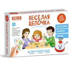 Настольная игра Stellar №64 Веселая цепочка 48 деталей 01164С Стеллар