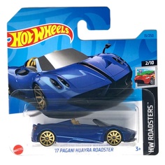 Машинка Hot Wheels ‘17 Pagani Huayra Roadster, HKK08 5785 013 из 250 Mattel