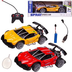 Машина р/у гоночная Junfa toys, 1:18, 27Мгц, аккумуляторный блок 3,7V, 2, в ассортименте