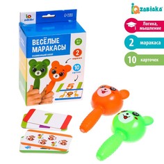 Обучающая игра IQ-ZABIAKA Веселые маракасы, от 3х лет, в коробке