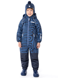 Комбинезон детский NIKASTYLE 8м0924, джинс графит, 116