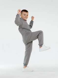 Костюм спортивный детский GECOTTON SPORTSUIT, графит, 122