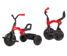 Велосипед Nika детский трехколесный без ручки QPLAY ANT, красный
