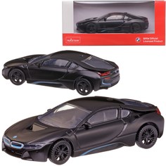 Машина металлическая 1:43 BMW i8, цвет черный Rastar