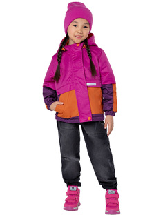 Куртка детская NIKASTYLE 4м2824, бордовый, 98
