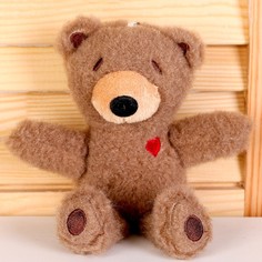 Мягкая игрушка Мишка, 9824298, 15 см No Brand