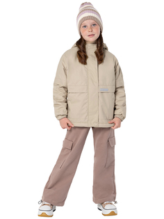 Куртка детская NIKASTYLE 4м3024, бежевый, 146