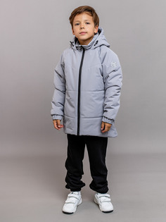Куртка детская Batik Мико, серый, 104 Батик