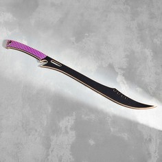 Холодное оружие игрушечное Дарим Красиво Меч ловкости деревянный, 54 см, фиолетовый