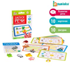 Обучающая игра IQ-ZABIAKA Запуск речи, животные, от 3х лет, в коробке