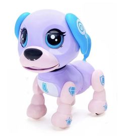Интерактивная игрушка Смышленый щенок, сиреневая No Brand