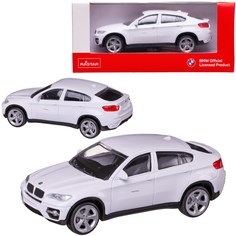 Машина металлическая 1:43 BMW X6, цвет белый Rastar