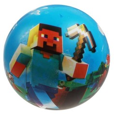 Играем вместе Мяч Майнкрафт, ПВХ, 23 см, МИКС