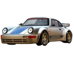 Игрушечная машинка MSN Toys Porshe Carrera 911 964, металл, поворот колес, зеркал H2722