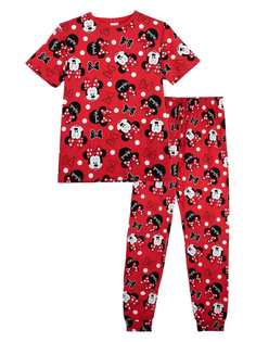 Пижама family look взрослого размера PlayToday 42146026 цв. красный р. XXL