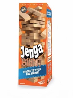 Настольная развлекательная игра падающая башня Дженга JENGA (Не оригинал) No Brand