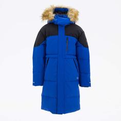Пальто детское Котофей 07758055-40 синий 152