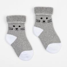 Носки детские kedi, серый, 14-16 No Brand