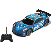 Радиоуправляемая высокоскоростная люминесцентная машинка MSN Toys Porche UJ-P221 синий